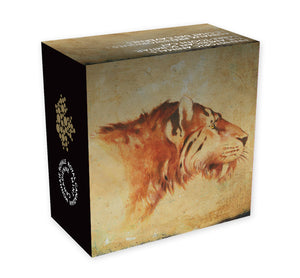 2015 1oz $20 PREHISTORIC ANIMALS - AMERICAN SCIMITAR SABRE-TOOTH CAT FINE SILVER COIN