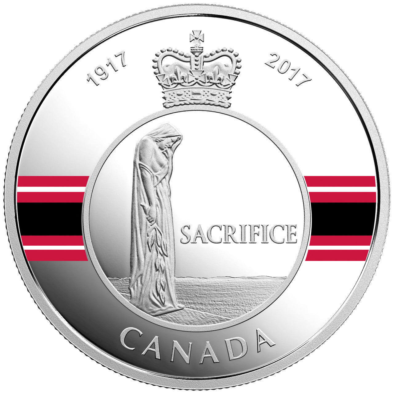 2017 1oz $20 CANADIAN HONOURS: SACRIFICE MEDAL FINE SILVER COIN