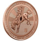 1oz SCOTTSDALE COWBOY WITH 250TH PRIVY COPPER ROUND