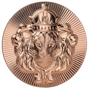 1oz UHR LION COPPER ROUND