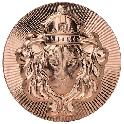 1oz UHR LION COPPER ROUND