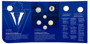 2020 COMMEMORATIVE COLLECTOR KEEPSAKE COIN SET -  75TH ANNIVERSARY OF THE END OF THE SECOND WORLD WAR