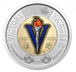 2020 COMMEMORATIVE COLLECTOR KEEPSAKE COIN SET -  75TH ANNIVERSARY OF THE END OF THE SECOND WORLD WAR