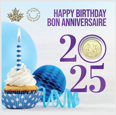 2025 BIRTHDAY 5-COIN GIFT SET