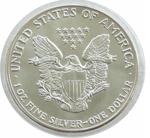 1986 1oz FIRST YEAR ISSUE OF AMERICAN EAGLE SILVER DOLLAR