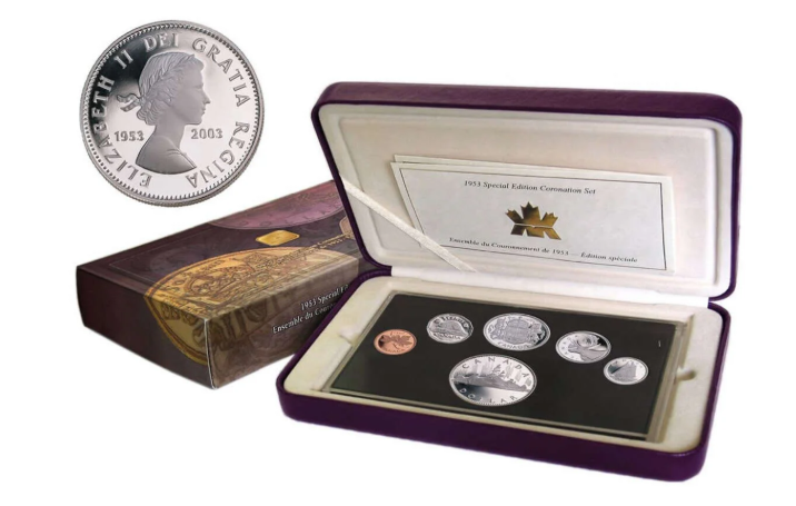 2003 6-COIN SPECIAL EDITION CORONATION SET (TONED)