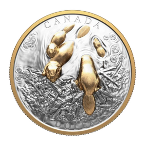 2025 3oz $50 CANADIAN SYMBOL: THE BEAVER FINE SILVER COIN