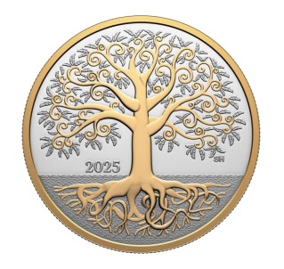 2025 1/2oz $10 TREE OF LIFE FINE SILVER COIN