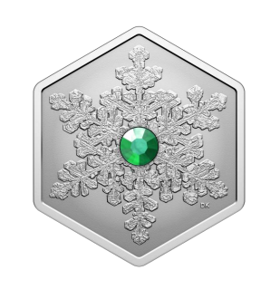 2025 1oz $20 SNOWFLAKE FINE SILVER COIN