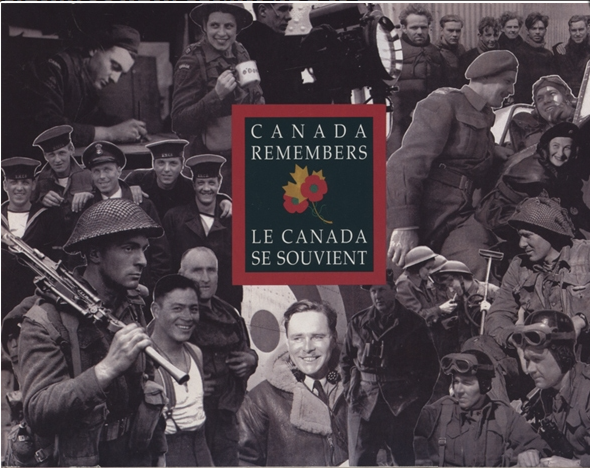 1994 CANADA REMEMBERS - WORLD WAR II THROUGH THE PAINTER'S EYE