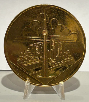TORONTO CN TOWER MEDAL