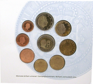 2004 LUXEMBOURG SPECIAL COLLECTION: 9-COIN SET
