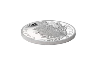 SALE - 2013 1oz $20 THE BALD EAGLE: MOTHER PROTECTING HER EAGLETS FINE SILVER COIN