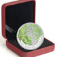 2014 1oz $20 MAPLE CANOPY - SPRING SPLENDOUR FINE SILVER COIN (NO BEAUTY BOX)