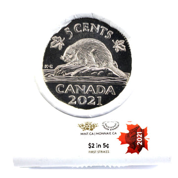 2021 5-CENT SPECIAL WRAP ROLL