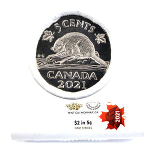 2021 5-CENT SPECIAL WRAP ROLL