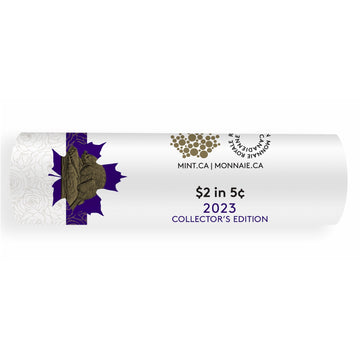 2023 5-CENT QUEEN ELIZABETH II COLLECTOR'S EDITION SPECIAL WRAP ROLL