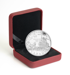 2012 1/2oz $10 - R.M.S TITANIC FINE SILVER COIN
