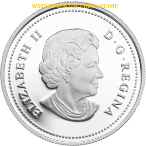 2013 $5 TRADITION OF HUNTING: DEER FINE SILVER COIN