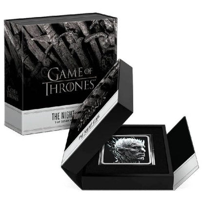 2022 GAME OF THRONES THE NIGHT KING 1 OZ SILVER MEDALLION