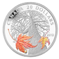 2013 1oz $20 CANADIAN MAPLE CANOPY (AUTUMN) FINE SILVER COIN