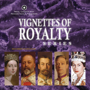 SALE - 2009 $15 STERLING SILVER VIGNETTES OF ROYALTY SERIES - KING GEORGE VI (NO SLEEVE)
