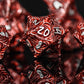 VORTEX WARP METAL DICE SET - RED