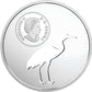2017 $30 ENDANGERED ANIMAL CUTOUT: WHOOPING CRANE FINE SILVER COIN (1.8oz)