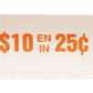 2023 25-CENT CARIBOU ORIGINAL ROLL
