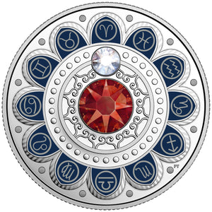 2017 1/4oz $3 ZODIAC SERIES: ARIES FINE SILVER COIN