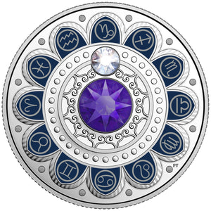 2017 1/4oz $3 ZODIAC SERIES - CAPRICORN FINE SILVER COIN