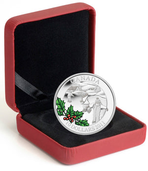 2011 1/2oz $10 - LITTLE SKATERS - FINE SILVER COIN