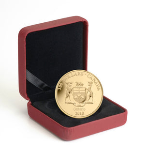 E-TRANSFER ONLY - 2013 14-KARAT GOLD COIN - ONTARIO COAT OF ARMS