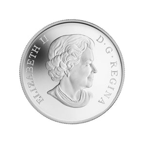 2013 $10 DUCKS OF CANADA - MALLARD - FINE SILVER COLOURED COIN