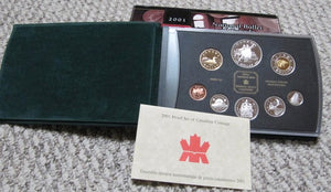 2001 PROOF DOUBLE DOLLAR SET - NATIONAL BALLET OF CANADA