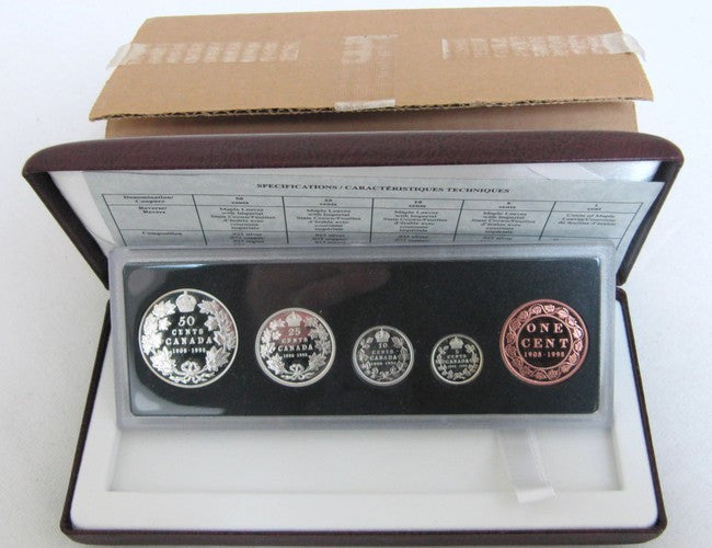 1908-1998 COMMEMORATIVE PROOF FINISH SET