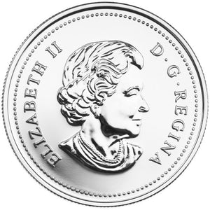 2013 $1 - 100TH ANNIVERSARY OF THE CANADIAN ARCTIC EXPEDITION - BRILLIANT FINE SILVER COIN