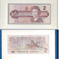 1996 CANADA'S NEW UNCIRCULATED $2 COIN AND BANK NOTE SET
