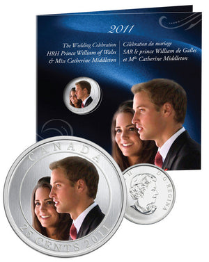 2011 25-CENT - WEDDING CELEBRATION - PRINCE WILLIAM & CATHERINE MIDDLETON