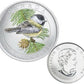 2011 25-CENT COLOURED COIN - BLACK-CAPPED CHICKADEE