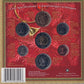 2004 HOLIDAY GIFT SET - COLOURIZED SANTA CLAUS QUARTER - FIRST IN SERIES