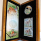 2005 CANADIAN STAMP AND PURE SILVER $5 COIN SET. THE WHITE TALED DEER AND FAWN