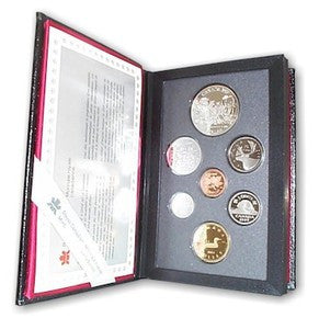 1989 PROOF DOUBLE DOLLAR SET