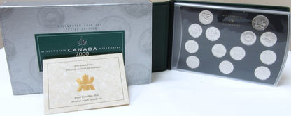2000 CANADIAN SPECIAL EDITION MILLENNIUM COIN SET