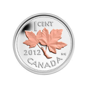 SALE - 2012 1/2 OZ 1 CENT - FAREWELL TO THE PENNY - FINE SILVER COIN