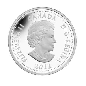 2012 1/4oz $4 - SIR ISAAC BROCK - FINE SILVER COIN