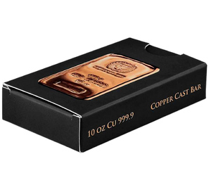 10oz GERMANIA MINT PURE COPPER BAR