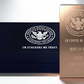 1 KILO AMERICAN METAL STAKER COPPER BAR W/ COLLECTOR'S BLUE BOX