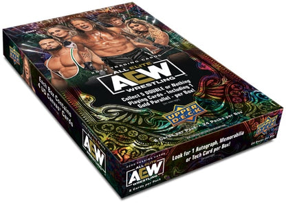 2023 UPPER DECK ALL ELITE WRESTLING HOBBY BOX