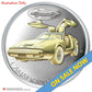 2003 1oz $20 TRANSPORTATION CAR SERIES - THE BRICKLIN SV-1:A